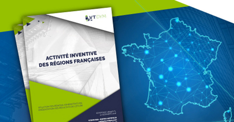Activité inventive des Régions françaises - Cercle K2