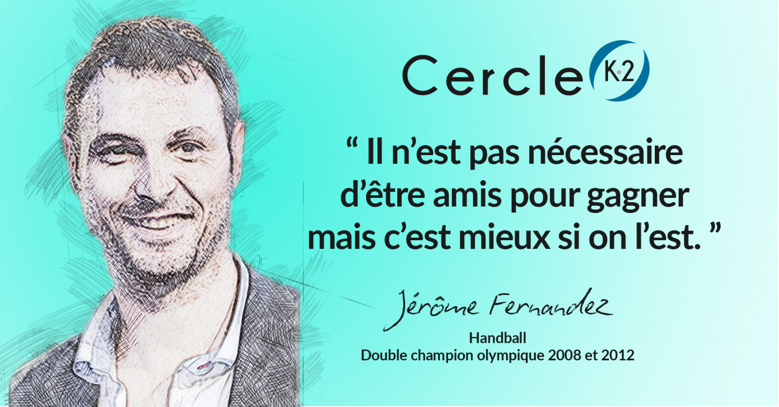 Série JO Paris 2024 -  Entretien avec Jérôme Fernandez - Handball - Cercle K2