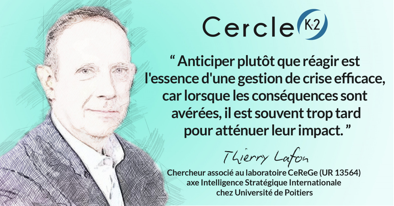 Géopolitique de l’urgence, une question de posture, d’image et de réalités - Cercle K2