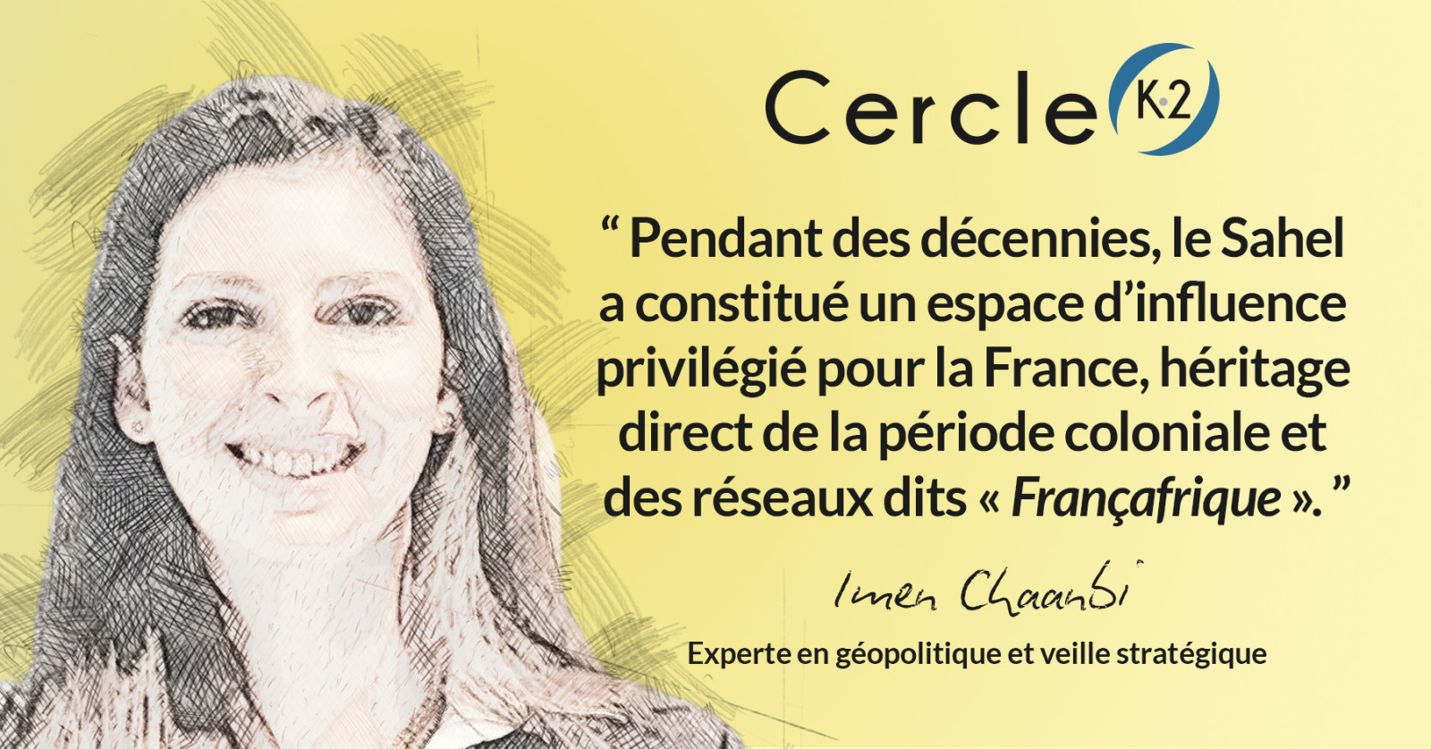 Le Sahel post-France - Cercle K2