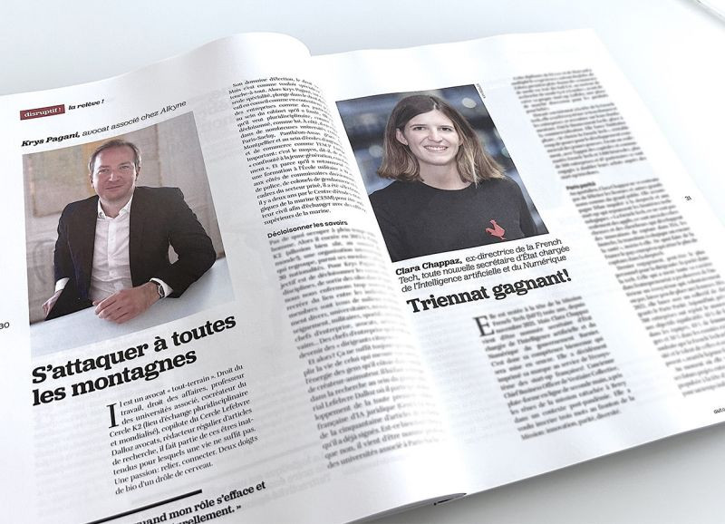 Portrait de Krys Pagani dans Choiseul Magazine - Cercle K2